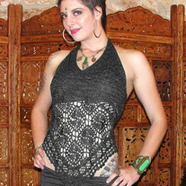 Urban Gypsy Crochet Halter Top
