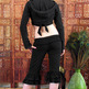 Urban Gypsy Cropped Ruffle Hoodie - Thumbnail 2