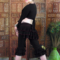 Urban Gypsy Ruffle Bustle Hip Scarf