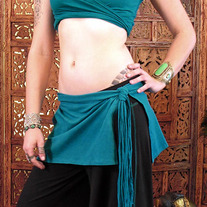 Urban Gypsy Mini Fringe Panel Skirt