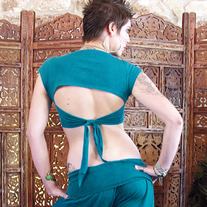 Urban Gypsy Tie Back Tee