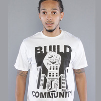 Build Community Men's Tee - White
