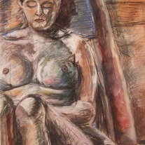 "Sitting Lady"
