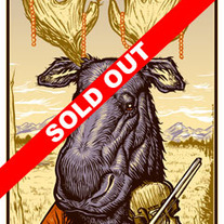 SOLD OUT - Purple Variant Edition of the Pearl Jam Toronto Ontario print by Munk One