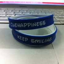 2 for $5 Wristbands "Keep Smiling" x2