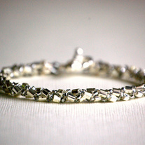 Silver Rope Bracelet