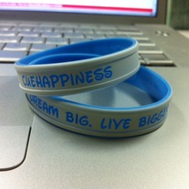 2 for $5 Wristbands (Dream Big. Live Bigger + Have Hope)