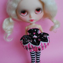 Showgirl Ballerina Bombshell Dress for Blythe