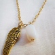 angel wing necklace - Thumbnail 1