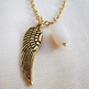 angel wing necklace - Thumbnail 2