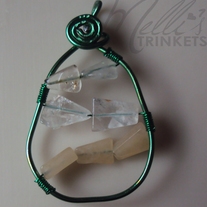 Green Pear Pendant