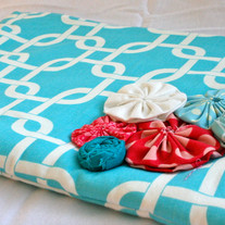 Aqua Chain 13" Laptop Snuggie