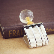 Crystal Date Stamp
