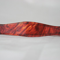 Vintage Brown/Orange Marbled Barrette