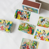 Vintage Fairytale Wood Block Puzzle