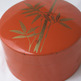 Vintage Orange Oriental Plate Set - Thumbnail 1