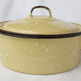 Vintage Yellow Enamelware - Thumbnail 1