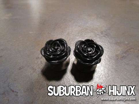 Black Rose Steel Saddle Plug 