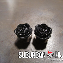 Black Rose Steel Saddle Plug 