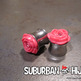 Pink Rose Steel Saddle Plug - Thumbnail 1