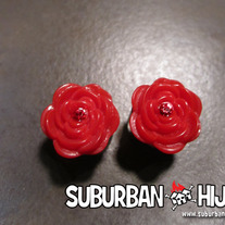 Red Rose Steel Saddle Plug