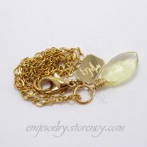 Marquise Quartz Necklace