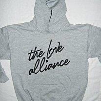 Pullover Grey Logo Hoody
