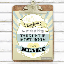 The Smallest Things 8x10 Art Print