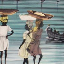 Three Women Painting 20 x 24