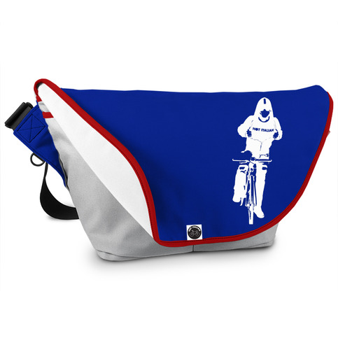 large zero messenger by Rickshaw for HOT ITALIAN