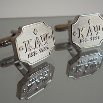 Kappa Alpha Psi est.1911 cufflinks