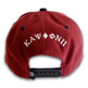 "Psi" Snapback Krimson/Kreme & Black - Thumbnail 2