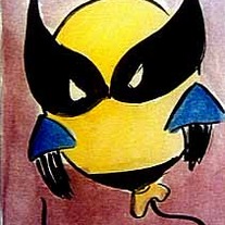 Wolverine painting ACEO