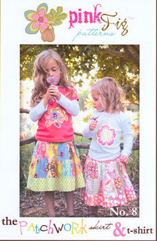 Patchwork Skirt & T-Shirt Pattern, No. 8