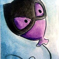 Catwoman painting ACEO