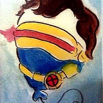 Cyclops painting ACEO