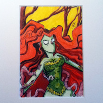 Poison Ivy - Watercolor
