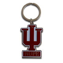 "Psi" NUPE Phi Nu Pi Keychain 
