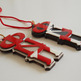 Phi Nu Pi Striped Tiki Kappa Necklace (2 Kolors) - Thumbnail 1
