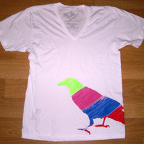Raven V-Neck Tee