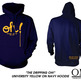 The Dripping Oh! Hoodie (University Yellow/Navy) - Thumbnail 2