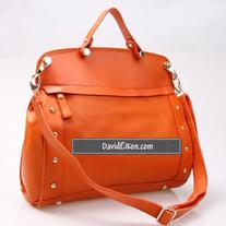 Maddie Embossed Leather Bag