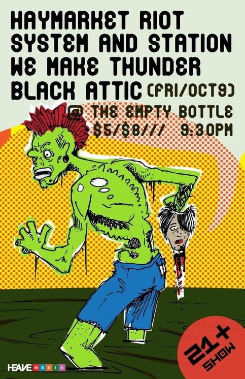 Haymarket Riot poster