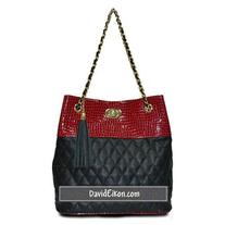 Amy Quitted Leather Bag