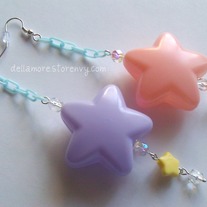 Star Balloon Earrings
