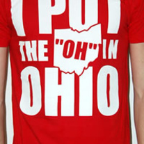 I Put the OH in Ohio (red tshirt)