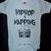 HipHop is napping. (onesie)