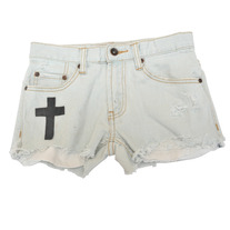 #003 LEATHER CROSS