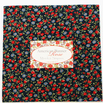 American Banner Rose Layer Cake