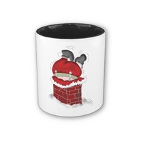 Two Tone Santa Mug